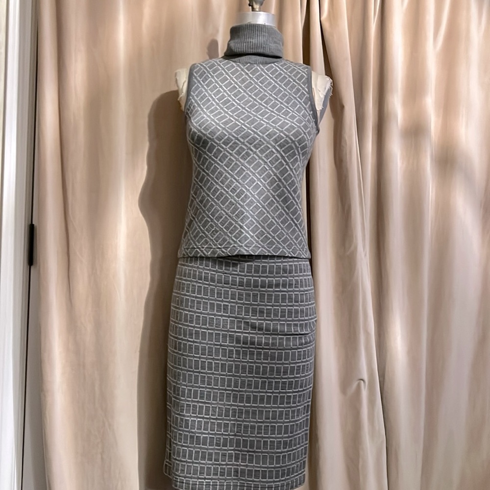 DKNY PETITES, TWO PIECES WOOL
